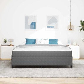 vidaXL Σκελετός Κρεβατιού Άλλο Ανοιχτό γκρι 180 x 200 cm Βελούδο
