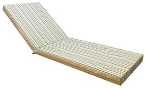Tesias Στρώμα ξαπλώστρας 8cm μπεζ λαδί-Tesias  TES-1690