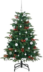 vidaXL Τεχνητό Χριστουγεννιάτικο Δέντρο με 150 LED Πράσινο 150 cm