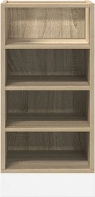 vidaXL Ντουλάπι "Riga" Sonoma Δρυς 40x44,5x81,5 εκ. από Τεχνητό Ξύλο
