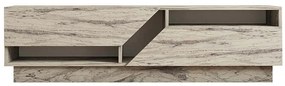 Έπιπλο Τηλεόρασης Koza 835PUQ6410 160x40x45cm Marble Effect White