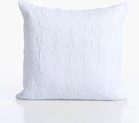 Διακοσμητική Μαξιλαροθήκη (50x50) Nef-Nef Homeware Smart Charisma White