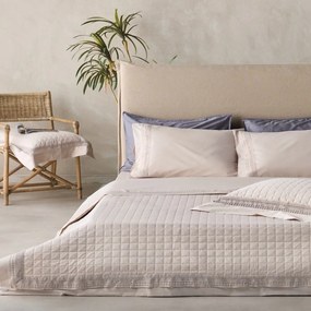 Σεντόνια Felicity 18 (Σετ 4τμχ) Powder Kentia Υπέρδιπλo 240x270cm 100% Cotton Satin
