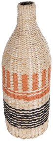 Βάζο - Κασπώ Πλεκτό Amman 21244 Φ20x60cm Multi Globostar Wood