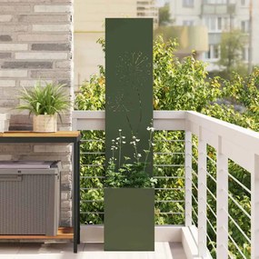 vidaXL Οθόνη Ιδιωτικότητας Κήπου Λαδί 32 x 32 x 150 εκ