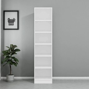 Βιβλιοθήκη Λευκό KALE 210 52x45x210