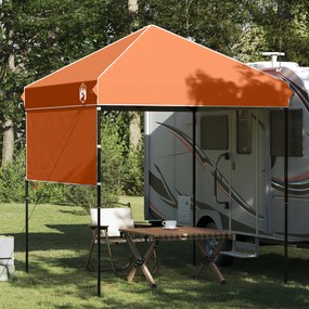 vidaXL Σκηνή Canopy Pop-up Πορτοκαλί 200 x 200 cm ύφασμα