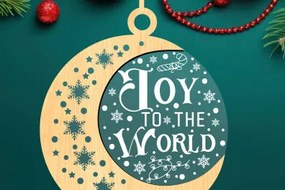 Intra απο ξύλο plywood 3mm-4mm πάχος Χριστουγεννιάτικου Στολίδι Δίασταση 8x8 cm INTRAFABR-83739980