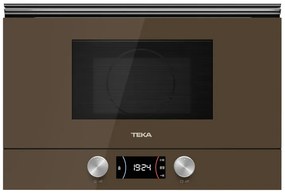 Teka ML 8220 BIS L LB Εντοιχιζόμενος Φούρνος Μικροκυμάτων 22lt London Brick Brown