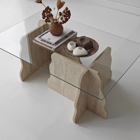 Coffee Table Canyon - Travertine, Transparent Travertine
Transparent