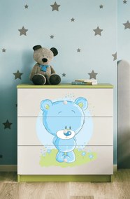 Συρταριέρα Babydreams Cartoon-Prasino-Teddy Bear