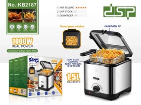 Φριτέζα - Deep Fryer - KB2187 - DSP - 618465