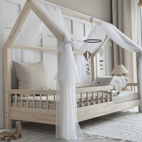 Κουρτίνα Οροφής Bianco Bed White Voile  Luletto