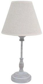 Φωτιστικό Επιτραπέζιο 845491 19x19x37cm E14 40W Antique Grey-Beige Ankor