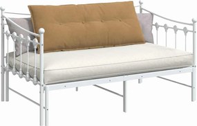vidaXL Μαξιλάρι Πλάτης Καφέ 120 x 50 cm Υφασμάτινο Κορντουρά