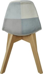ΠΑΙΔΙΚΌ ΈΠΙΠΛΟ CΗΙLDΒS PATCHWORK CHAIR, LEONIE, BLUE A1/M2 HD67