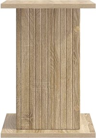 vidaXL Βάση φυτών Sonoma Δρυς 30,5 x 30 x 43 εκ Επεξεργασμένο Ξύλο