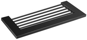 Σπογγοθήκη Διπλής Στήριμης Sanco Minimal Black Mat 24203-M116