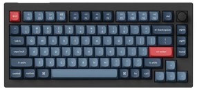 Wireless Custom Mechanical Keyboard Keychron V1 Max QMK/VIA Knob Version Banana Switch (black)