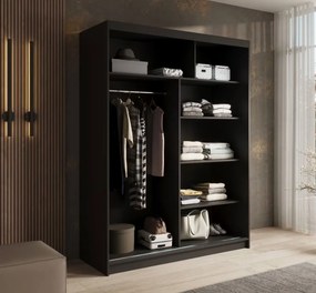 Ντουλάπα Houston 150 συρόμενη-Mauro