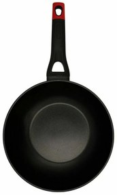 Τηγάνι Wok Pyrex Μαύρο Αλουμίνιο