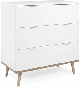 Σιφονιέρα Scandinavian Λευκό 79,8 x 40 x 86,5 cm