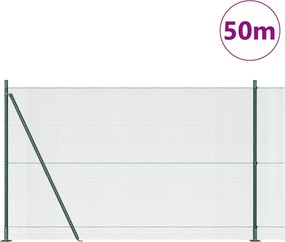 vidaXL Στύλος Περιφράξεων Πράσινο