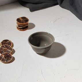 ESTIA ΜΠΟΛ ΓΙΑ ΝΤΙΠ PEARL ΠΟΡΣΕΛΑΝΙΝΟ 8.5cm GREY