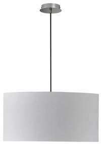 Κρεμαστό Φωτιστικό Οροφής Ύφασμα PINA Η250 Φ50 Fischer Honsel-860017-Γκρι 860017