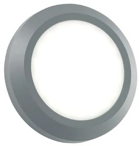 Απλίκα Φωτιστικό Τοίχου IP65 LED 4W 3000K 310 lm SLIM ACA-SLIM01N-Γκρι SLIM01N