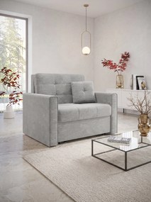 Πολυθρόνα κρεβάτι Viva lux I-Γκρι Ανοιχτό