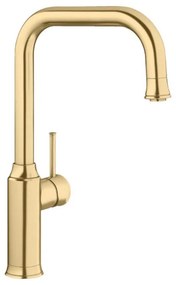 Blanco Livia-S PVD Satin Gold Μπαταρία Κουζίνας Με Αποσπώμενο Ρουξούνι