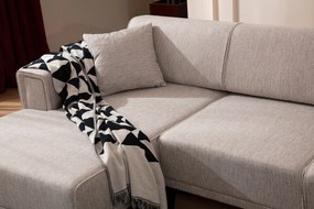 Corner Sofa-Bed Horizon Left - Light Brown Light Brown