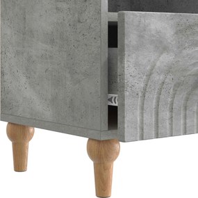 vidaXL Ντουλάπι TV 102 x 34,5 x 50 εκ. Σκυρόχρωμο Γκρι