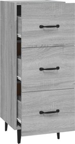 vidaXL Ντουλάπι Γκρι Sonoma 34,5x34x90 εκ. από Επεξεργασμένο Ξύλο
