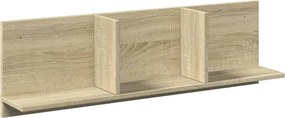 vidaXL Ντουλάπι Τοίχου Sonoma Δρυς 100x16,5x30 εκ. Επεξεργασμένο Ξύλο
