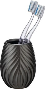 Ποτηροθήκη Μπάνιου (Φ6.5x10.5) Wenko Idro Black 26158100