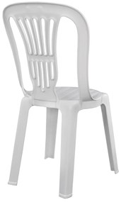 Καρέκλα C11423 ΒΙΕΝΝΗΣ Πλαστική Λευκή 44x50x87 εκ. 44x50x87 εκ.