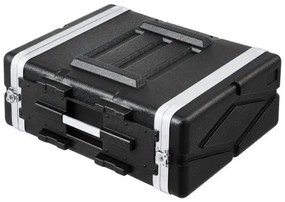 VEVOR 4U Rack Case Server Rack Cabinet 19 in Depth with ABS Construction Handle