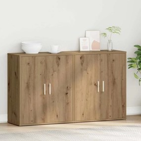vidaXL Πλαϊνό γραφείο 2 pcs Artisan Oak 60 x 31 x 70 εκ
