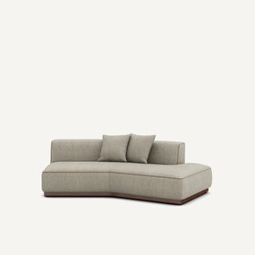 Γωνία καναπέ δεξιά από tweed ύφασμα, JACOPO