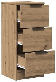 vidaXL Ντουλάπι τεχνίτης Δρυς 30 x 30 x 70 εκ. από Επεξεργασμένο Ξύλο