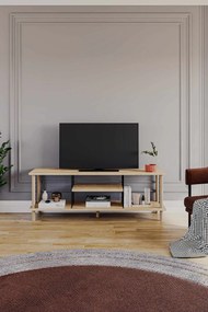 Έπιπλο Τηλεόρασης Sapphire Δρυς LOCUSEL 120x30x42.6