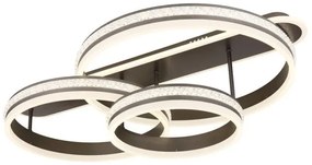 Πλαφονιέρα Φωτιστικό Οροφής LED 75W Γκρι Grouni 67314-75 Globo Lighting-67314-75-Γκρι 67314-75