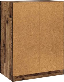 vidaXL Ντουλάπι Παλαιωμένο ξύλο 77 x 48 x 102 cm Επεξεργασμένο Ξύλο