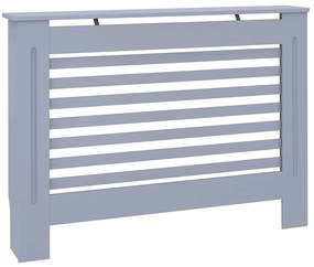 vidaXL Κάλυμμα Καλοριφέρ Ανθρακί 112 x 19 x 81,5 εκ. από MDF