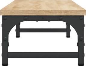 vidaXL Βάση Οθόνης Sonoma Δρυς 85x23x15,5 εκ. από Επεξεργασμένο Ξύλο