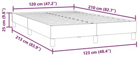 ΣΚΕΛΕΤΟΣ ΚΡΕΒΑΤΙΟΥ ΧΩΡΙΣ ΣΤΡΩΜΑ ΣΚ. ΜΠΛΕ 120X210 ΕΚ. ΒΕΛΟΥΔΙΝΟ 4101353