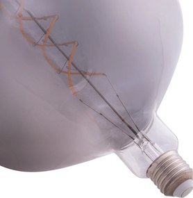 ΛΑΜΠΤΗΡΑΣ LED FILAMENT 8W E27 3000K SMOKE COLOR DIMMABLE  HM4054.03