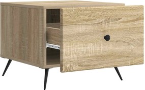 VidaXL Τραπεζάκι σαλονιού Sonoma Δρυς 49 x 50 x 40 εκ